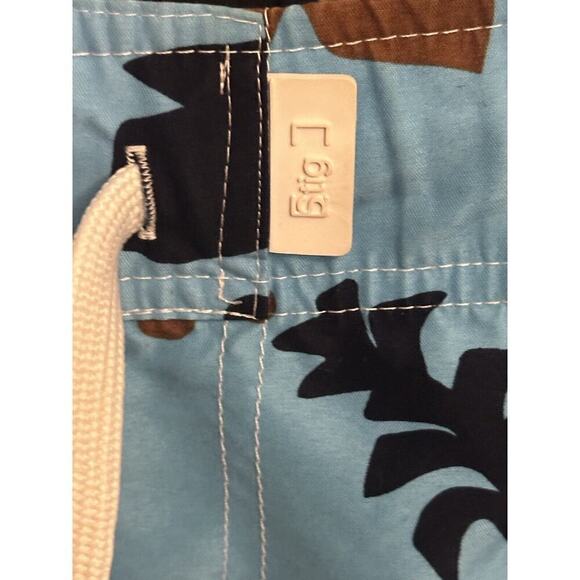 Mens Surf Gear Stig Shorts Swimshorts Tropical Floral Hawaiian Beach Size Medium - Picture 5 of 5